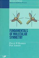 Fundamentals Of Molecular Symmetry 1st Edition Jensen Per Bunker