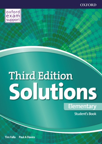 Solutions Elementary Students Book 3rd Edition Tim Falla