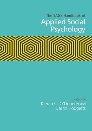 The Sage Handbook Of Applied Social Psychology Kieran C Odoherty