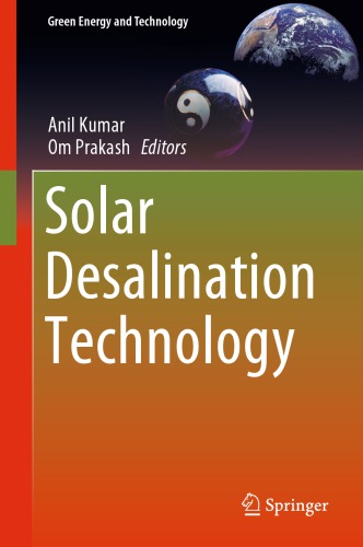 Solar Desalination Technology 1st Edition Anil Kumar Om Prakash