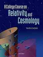 A College Course On Relativity And Cosmology Cheng Tapei