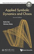 Applied Symbolic Dynamics And Chaos Second Edition Hao Bailin Zheng