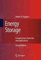 Energy Storage Fundamentals Materials And Applications Second Edition Huggins