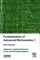 Fundamentals Of Advanced Mathematics 1 Bourles Henri