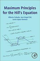 Maximum Principles For The Hills Equation Cabada Alberto Cid