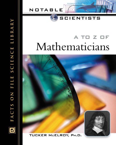 A To Z Of Mathematicians Mcelroy T