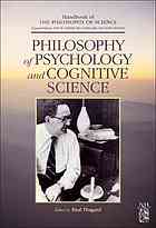 Philosophy Of Psychology And Cognitive Science 1st Ed Thagard P Ed