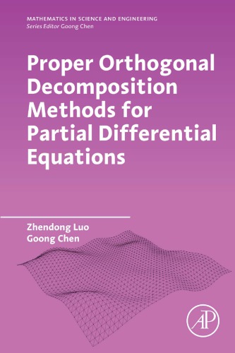 Proper Orthogonal Decomposition Methods For Partial Differential Equations Chen