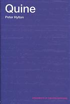 Quine Quine Willard Van Orman Hylton Peter Quine Willard Van Orman