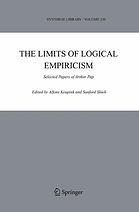 The Limits Of Logical Empiricism Selected Papers Of Arthur Pap Shieh
