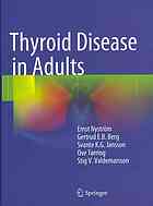 Thyroid Disease In Adults 1st Edition Ernst Nystrm Gertrud Eb Berg