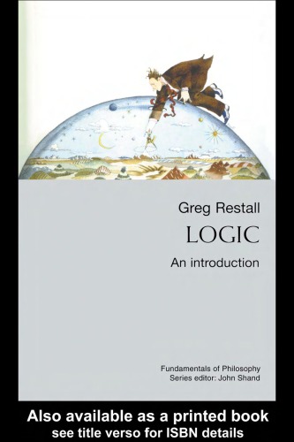 Logic An Introduction Restall G