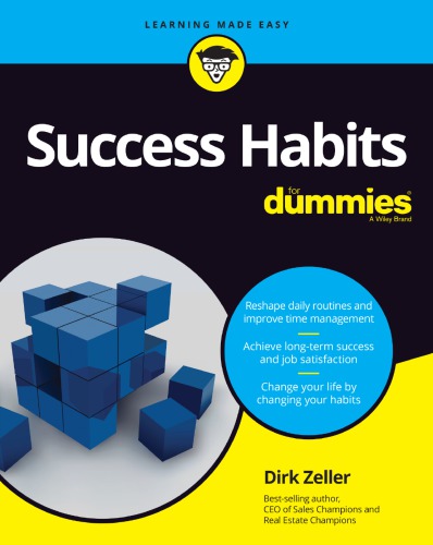 Success Habits For Dummies 1st Edition Dirk Zeller