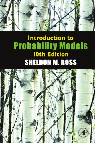 Introduction To Probability Models 10ed Ross Sheldon M