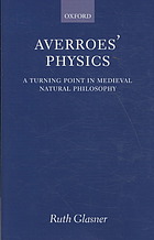 Averroes Physics A Turning Point In Medieval Natural Philosophy Reprinted Averros Averros