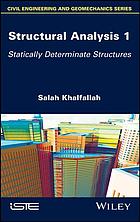 Structural Analysis Volume 1 Statically Determinate Structures Khalfallah