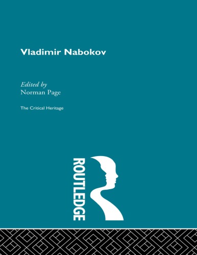 Vladimir Nabokov The Critical Heritage Norman Page