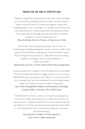 The End Of Storytelling The Future Of Narrative In The Storyplex Stephanie Riggs