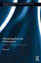 Monitoring Business Performance Models Methods And Tools Lind