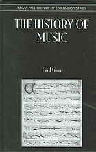 The History Of Music Cecil Gray