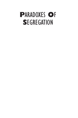 Paradoxes Of Segregation Housing Systems Welfare Regimes And Ethnic Residential Change In Southern European Cities Sonia Arbaci