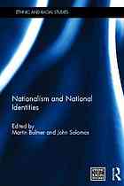 Nationalism And National Identities Martin Bulmer John Solomos