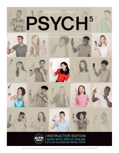 Psych 5 Introductory Psychology 5th Spencer A Rathus