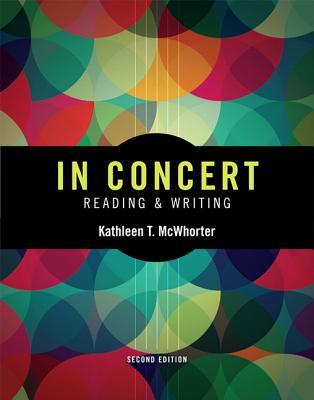 In Concert An Integrated Approach To Reading And Writing 2nd Edition Kathleen T Mcwhorter