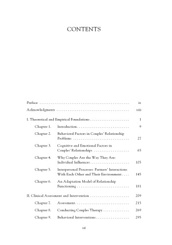 Enhanced Cognitivebehavioral Therapy For Couples A Contextual Approach Baucom