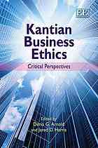 Kantian Business Ethics Critical Perspectives Bowie Norman E Arnold