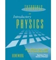 Tutorials In Introductory Physics Homework Paperback Lillian C Mcdermott Peter S Shaffer
