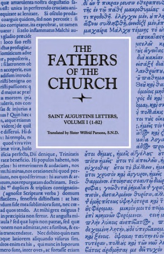 Saint Augustine Letters Volume 1 1 82 Saint Augustine Author
