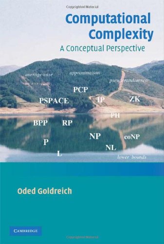 Computational Complexity A Conceptual Perspective 1st Edition Oded Goldreich