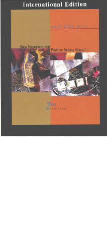 Data Structures And Problem Solving Using C 2ed Pearson Weiss Ma