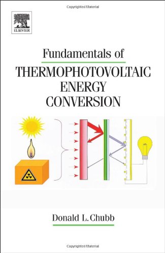 Fundamentals Of Thermophotovoltaic Energy Conversion 1st Ed Donald Chubb Bse Mse And Phd