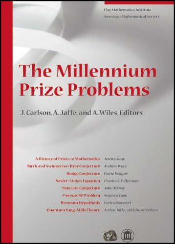 The Millennium Prize Problems Arthur Jaffe And Andrew Wiles Editors James Carlson