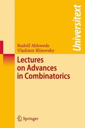 Lectures On Advances In Combinatorics 1st Edition Rudolf Ahlswede