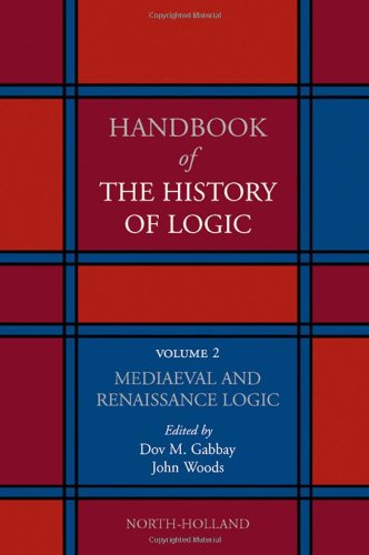 Handbook Of The History Of Logic Volume 02 Mediaeval And Renaissance Logic Dov M Gabbay