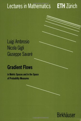 Gradient Flows In Metric Spaces And In The Space Of Probability Measures 1st Edition Luigi Ambrosio