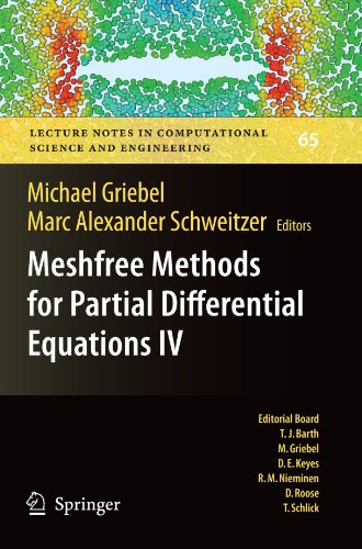 Meshfree Methods For Partial Differential Equations Iv 1st Edition Michael Griebel