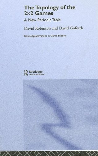 The Topology Of 2x2 Games A New Periodic Table 1st Edition David Goforth