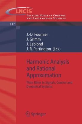 Harmonic Analysis And Rational Approximation In Signals Control And Dynamical Systems 1st Edition Jeandaniel Fournier