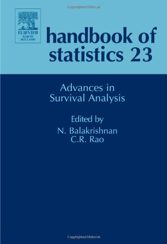 Handbook Of Statistics 23 Advances In Survival Analysis 1st Edition N Balakrishnan