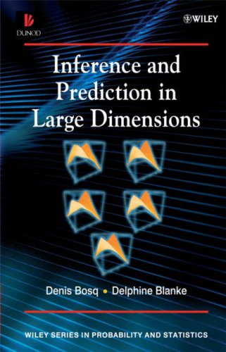 Inference And Prediction In Large Dimensions Illustrated Edition Denis Bosq
