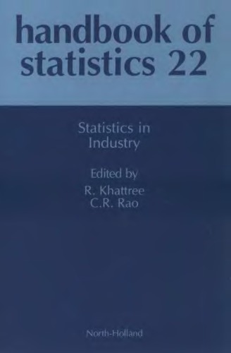 Statistics In Industry 1st Edition R Khattree C R Rao