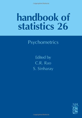 Handbook Of Statistics 26 Psychometrics Elsevier Cr Rao Sandip Sinharay