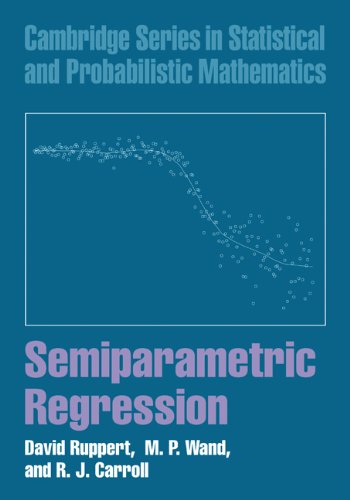 Semiparametric Regression 1st Edition David Ruppert M P Wand