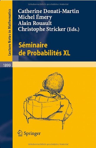 Seminaire De Probabilites Xl 1st Edition Laure Coutin Auth
