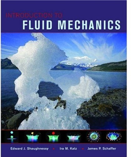 Introduction To Fluid Mechanics Oup Edward J Shaughnessy Jr