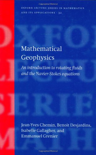 Mathematical Geophysics Oup Jeanyves Chemin Benoit Desjardins